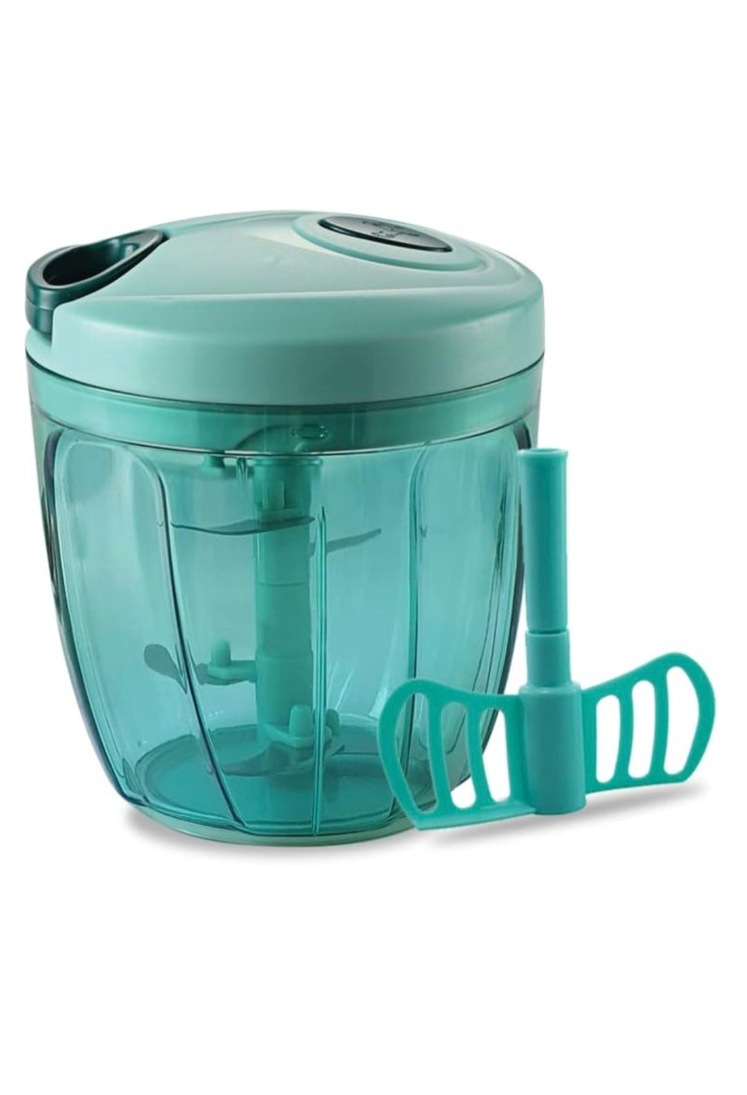 Vegetable Chopper 750 ml with 5 Blades – Easy Home Kitchen Cutter